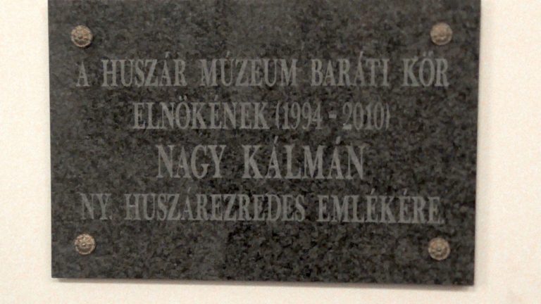 Emléktábla: Nagy Kálmán