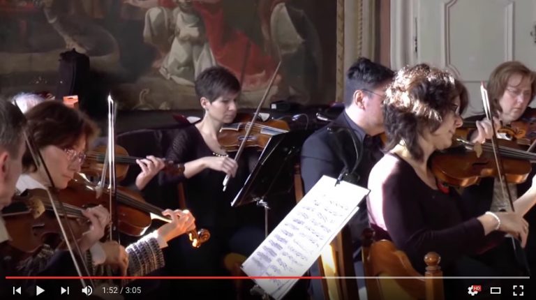 Így játszotta Vivaldi hegedűversenyét a Capella Savaria