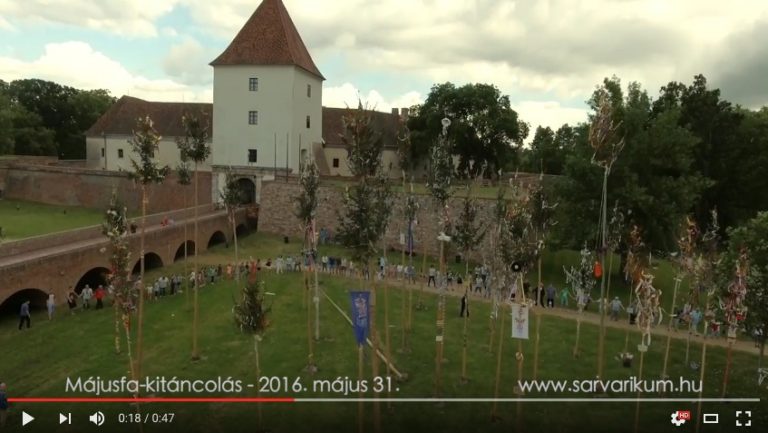 Magasból lestük, hogy táncolták ki a májusfákat – megmutatjuk