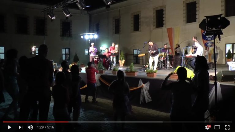 A Barrio Latino zenekar koncertje a X. Mazsorett Fesztiválon